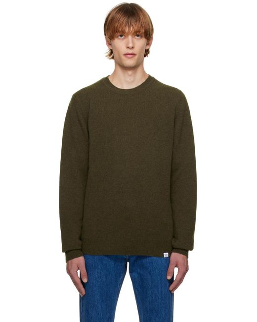 Norse Projects Black Sigf Sweater for men