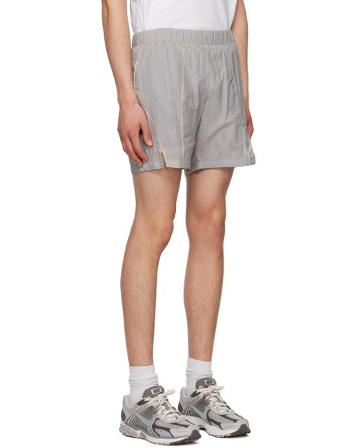 Saul Nash Black Pleated Shorts for men