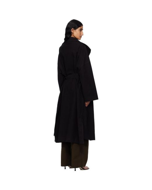 GIA STUDIOS Black Grace Long Coat