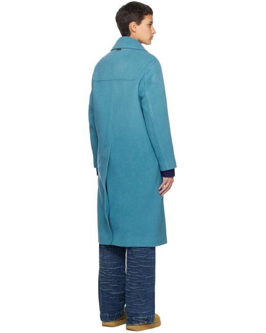 Adererror Blue toggle Duffle Coat