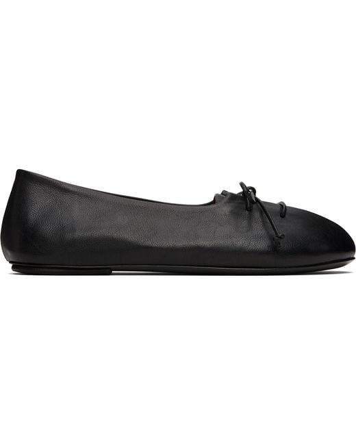 Marsèll Black Girella Ballerina Flats