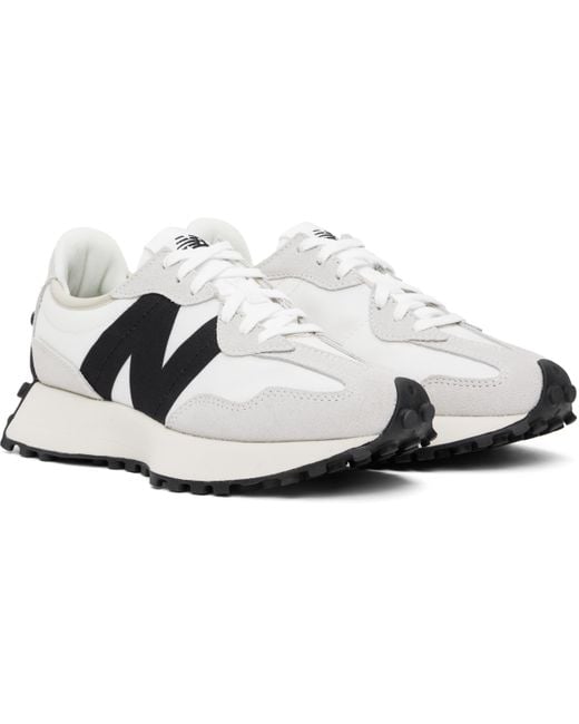 New Balance Black Off- & 327 Sneakers