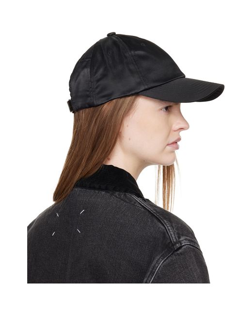Wales Bonner Black 'The Original' Baseball Cap