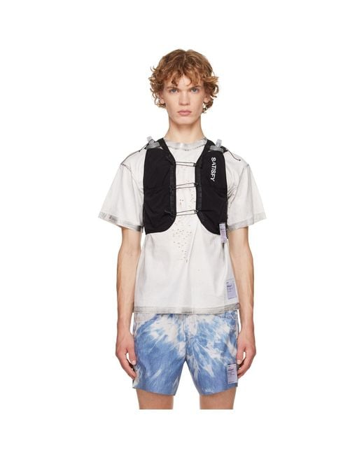 Satisfy White 'Justice Cordura' 5L Hydration Vest for men