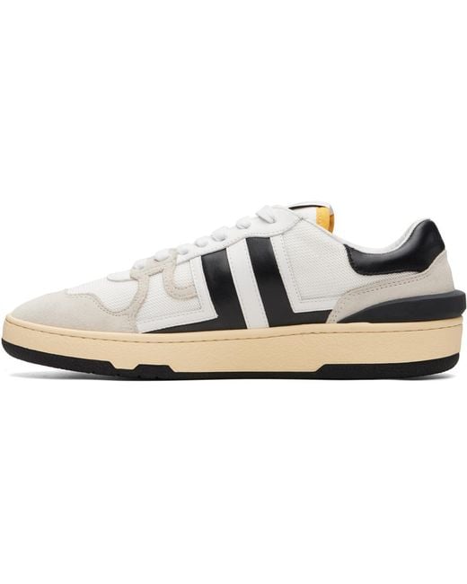 Lanvin White Clay Sneakers for men