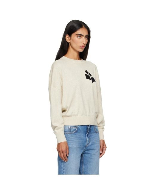 Isabel Marant White Marisans Sweater