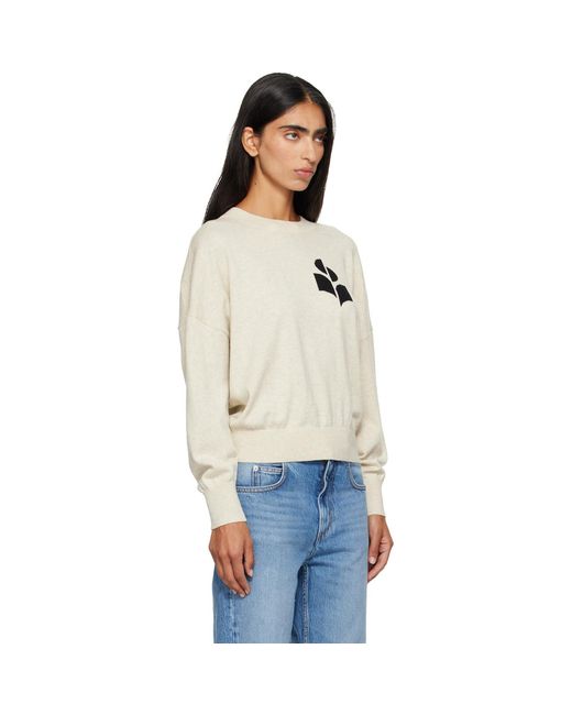 Pull Marisans Gris Isabel Marant en coloris White