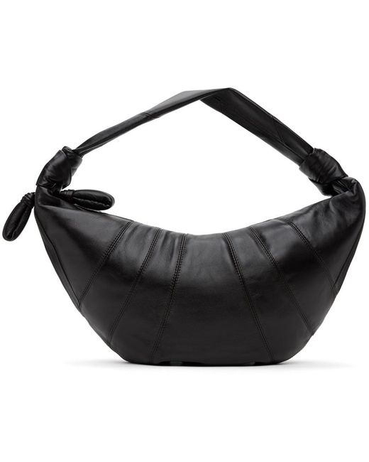 Lemaire Black Fortune Croissant Bag