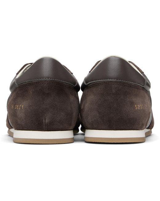 Common Projects Black Minimal Runner Sneakers for men