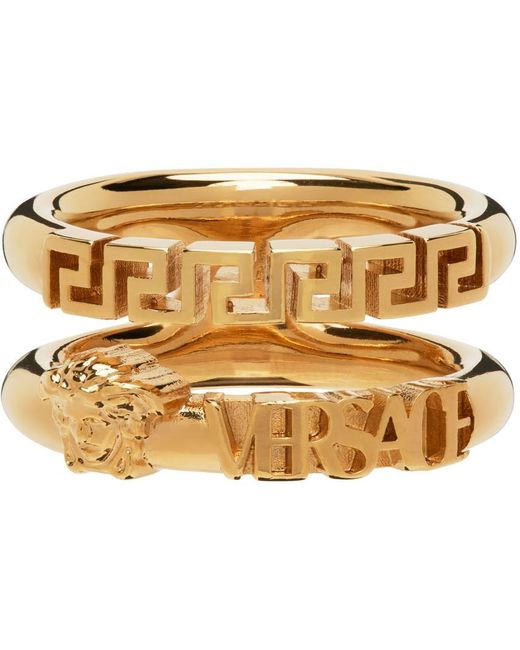medusa greca ring