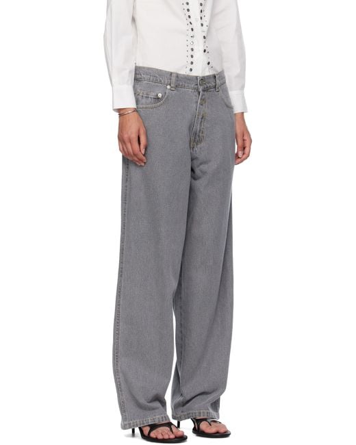 GIMAGUAS Black Baggy Jeans