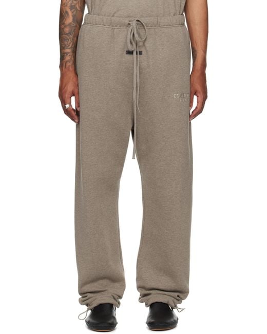 Fear Of God Natural Relaxed Fleece Sweatpants for men