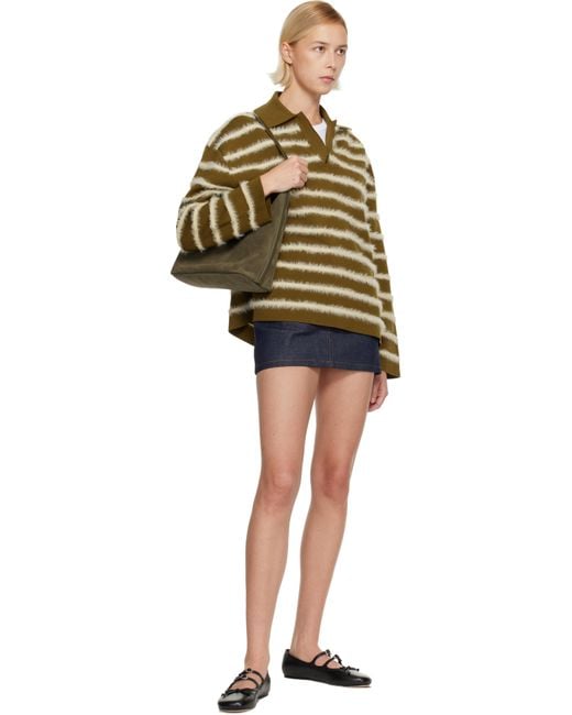 A.P.C. Green Vera Bag