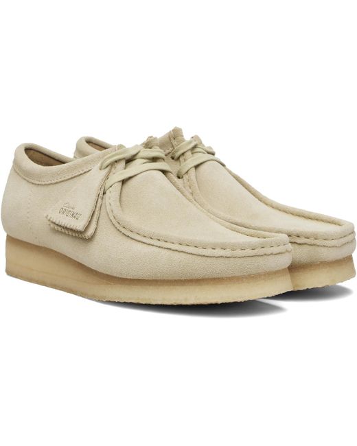 Clarks Black Wallabee Derbys for men