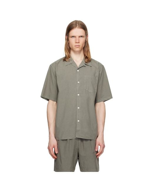 Norse Projects Multicolor Carsten Cotton Tencel Shirt for men