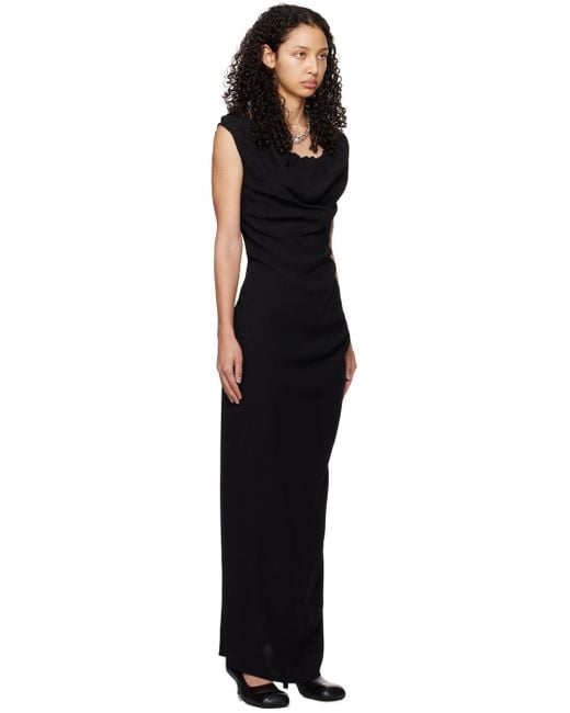 Vivienne Westwood Black Ginnie Maxi Dress