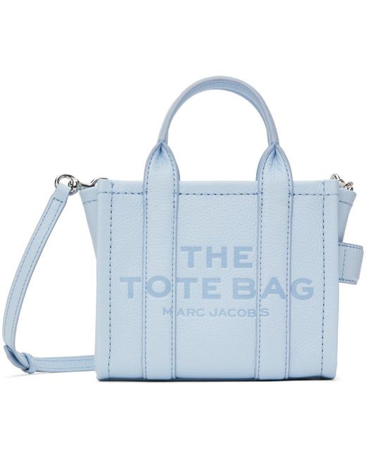 Marc Jacobs Blue 'The Leather Crossbody' Tote