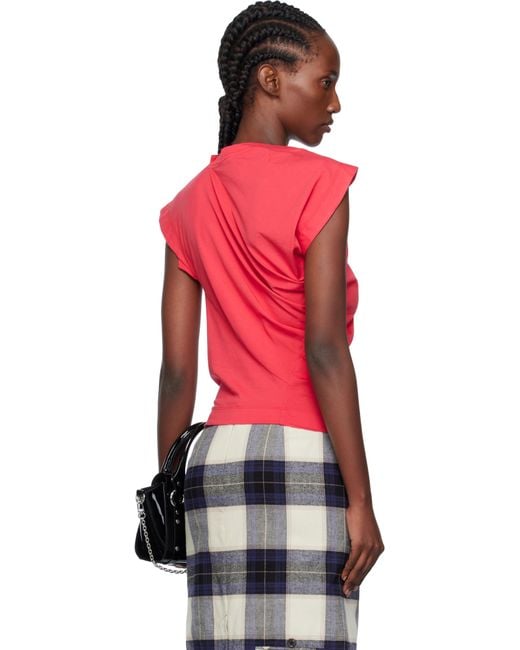 Vivienne Westwood Red Hebo T-Shirt