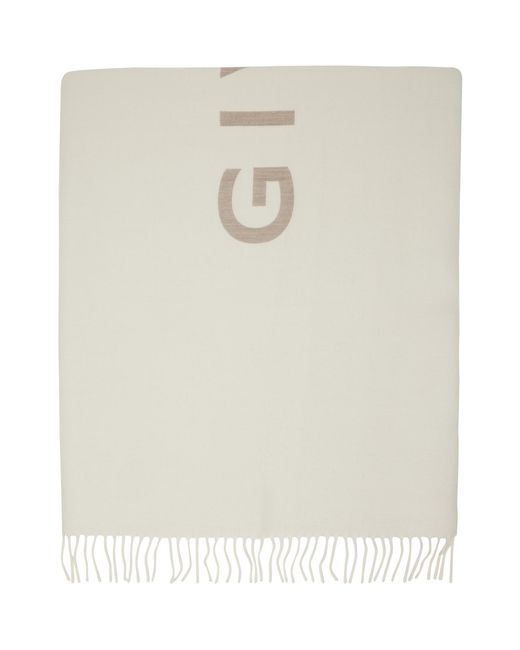 Givenchy Natural Off- Signature' Oversized Scarf