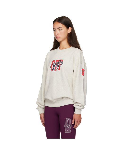 Off-White c/o Virgil Abloh Multicolor 'Off' College Sweatshirt
