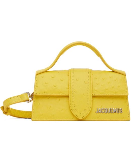 Jacquemus Yellow La Croisière 'The Bambino' Bag