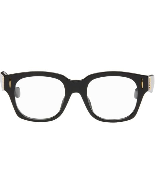 Loewe Black Anagram Logo Glasses