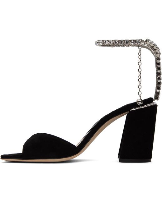 Sandales À Talon Bottier Saeda 85 Noires Jimmy Choo en coloris Black