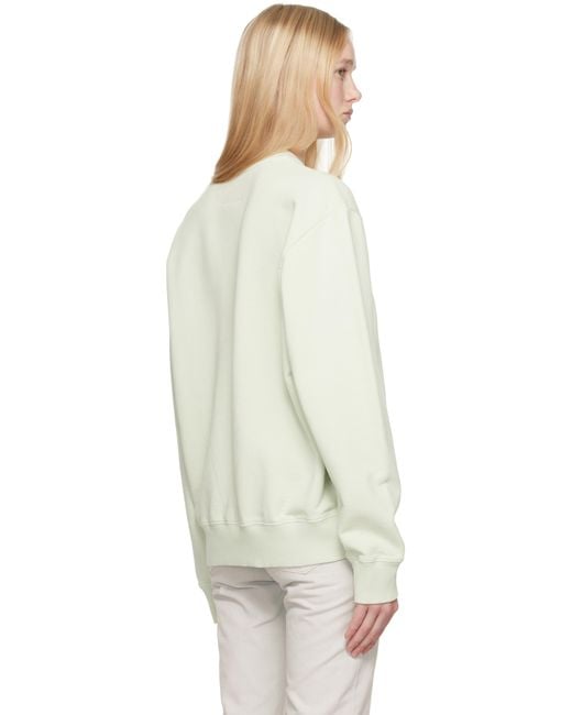 MM6 by Maison Martin Margiela グリーン Numeric スウェットシャツ Multicolor