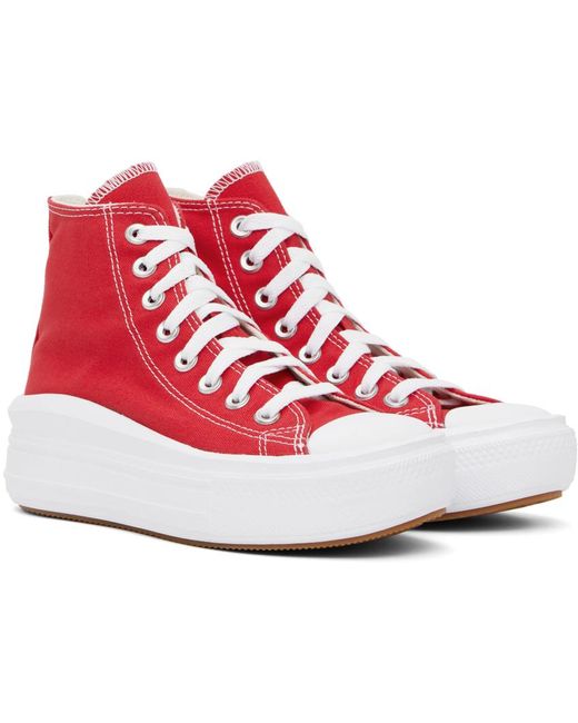 Baskets chuck taylor all star move rouges Converse en coloris Red