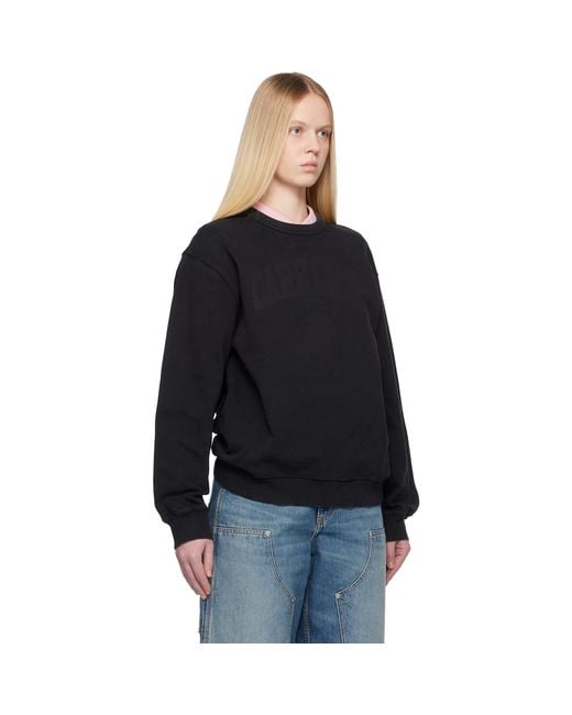 Carhartt Black Faded Pond Corps Sweatshirt