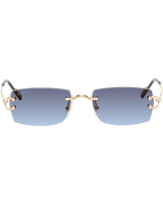 Cartier Black Classic C Motif Sunglasses for men