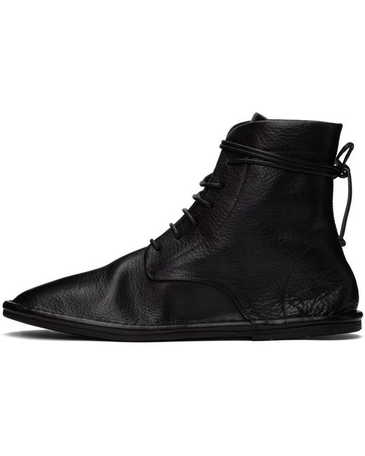 Marsèll Black Filo Boots for men