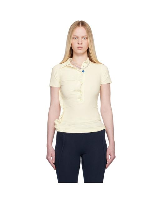 OTTOLINGER Blue Off- Twisted Reversed Polo