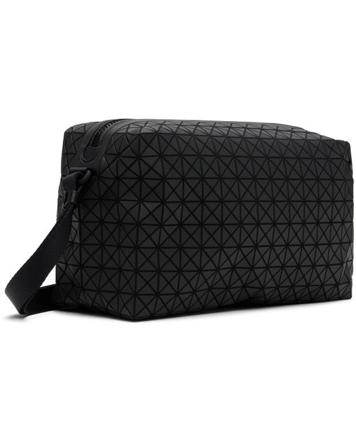 Issey Miyake Black Saddle Shoulder Bag