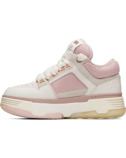 Amiri Pink Ma-1 Sneakers