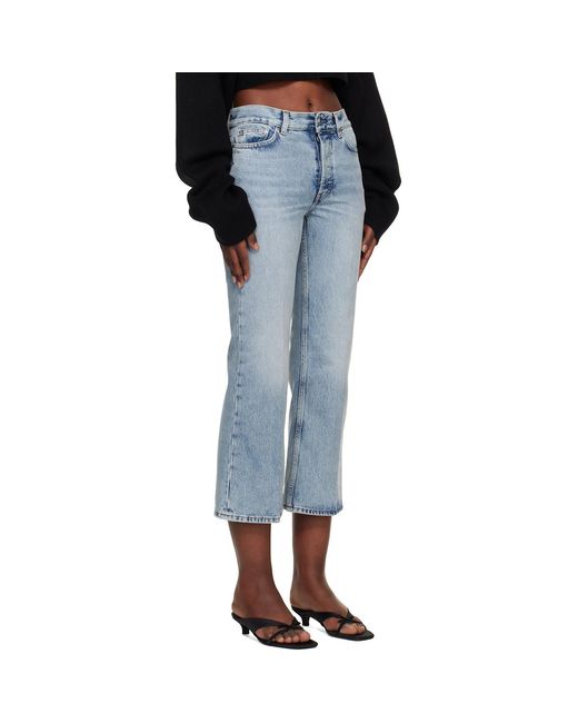 Totême Blue Kick Flare Jeans