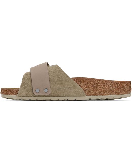 Birkenstock トープ Oita ナロー サンダル Black
