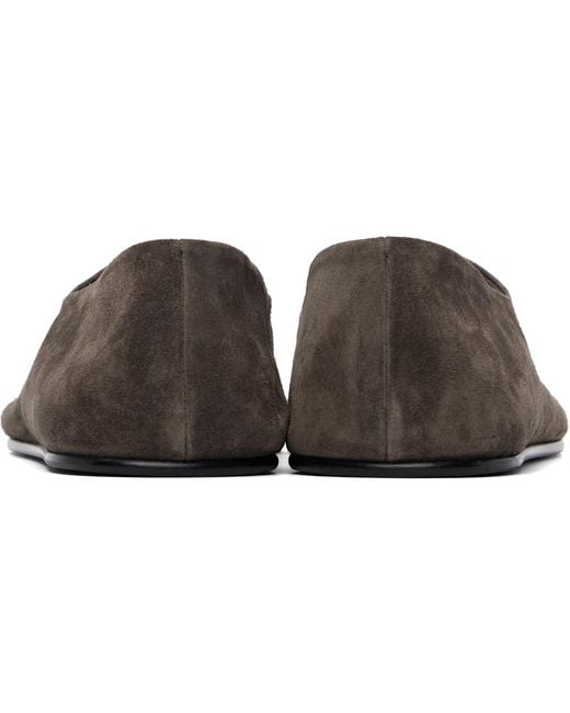 Fear Of God Black Taupe Ballerino Loafers for men