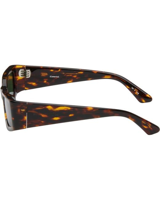 Entire studios Green Ssense Exclusive Elemental Sunglasses for men