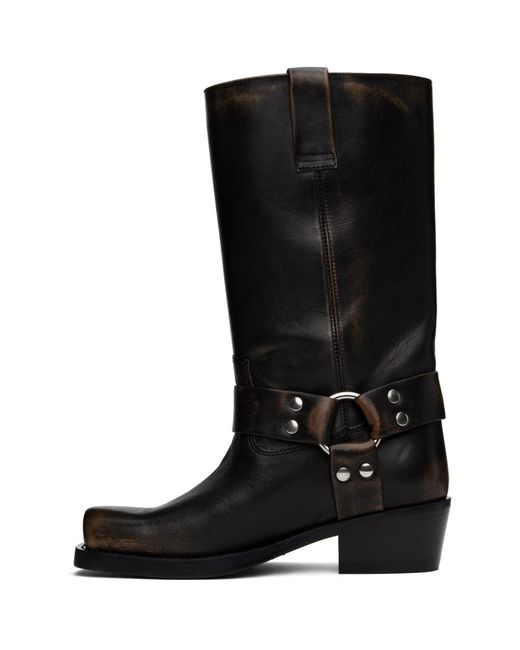 Paris Texas Black Roxy Boots