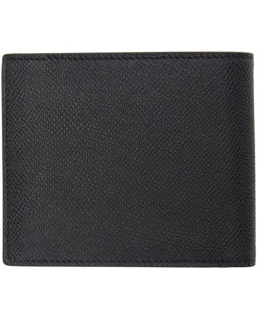 Tom Ford Small Grain Leather Bifold Wallet in Black for Men | Lyst
