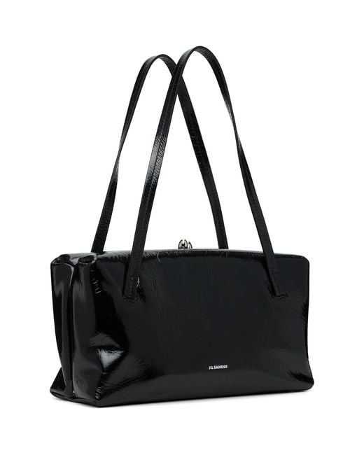 Jil Sander Black Goji Pillow Small Bag