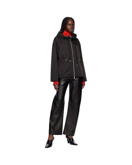 Moncler Black Cassiopea Hooded Jacket