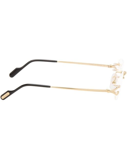 Cartier Black Signature C Optical Frame Glasses