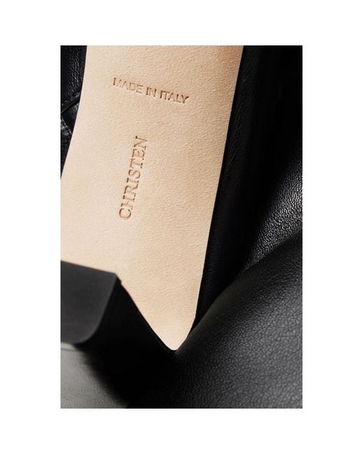 Christen Black Ssense Exclusive Tabi Stretch Boots
