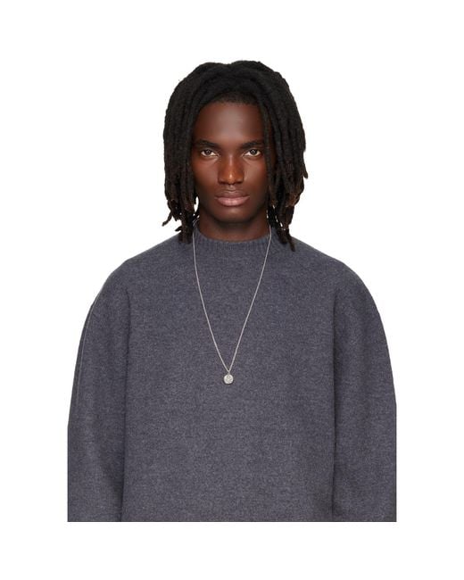 Vivienne Westwood Metallic Richmond Pendant Necklace for men