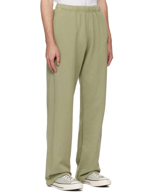 Les Tien Green Puddle Sweatpants for men
