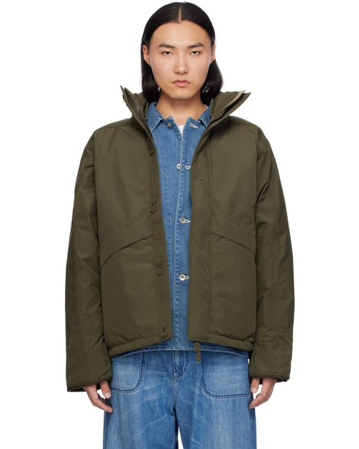 Blouson Court Kaki En Gore-Tex Rembourré En Duvet Nanamica pour homme en coloris Black