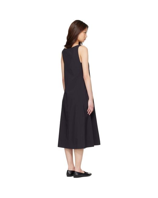 Veilance Black Cila Sl Maxi Dress