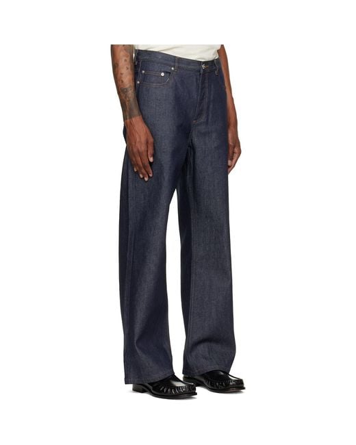 A.P.C. Blue Aaron Jeans for men